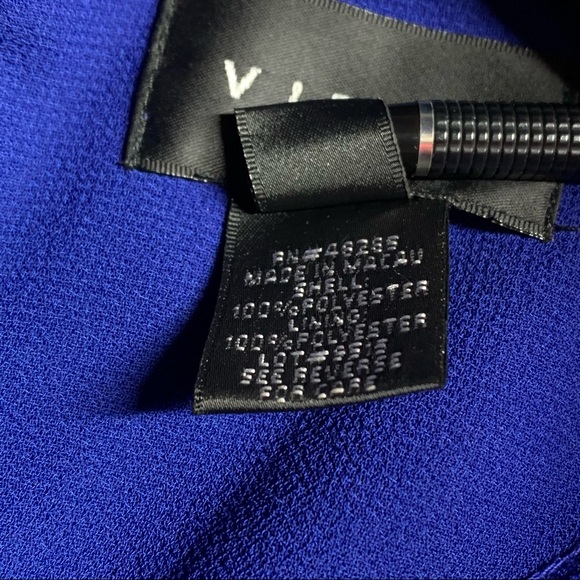 VIRGO Formal Wear Size 12 Royal Blue Dress - Picture 9 of 10